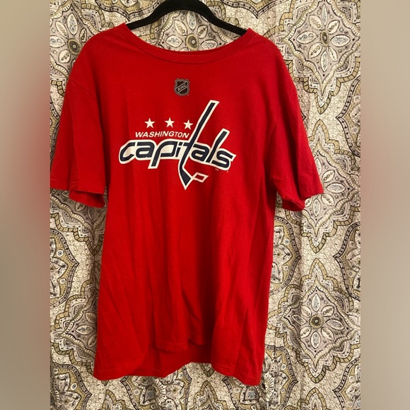 Adidas Mens (L) The Go To Tee (Washington Capitals) - Picture 1 of 8
